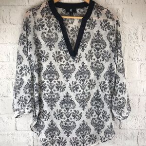 Iz Byer Chiffon Blouse